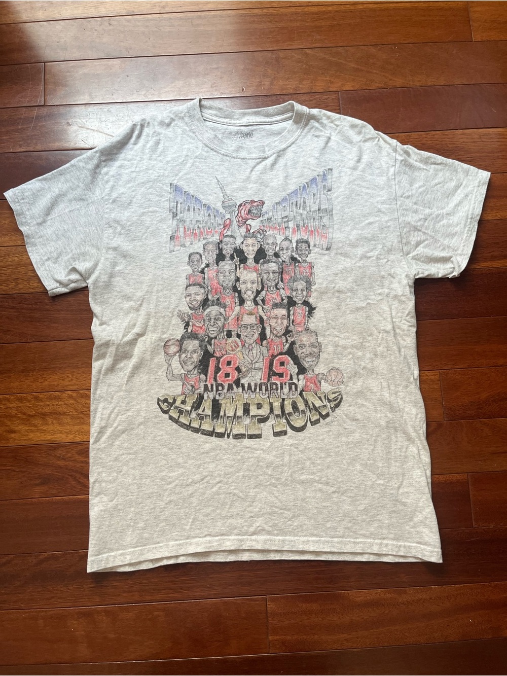 Leeloodles Toronto Raptors NBA Champions Shirt Medium
